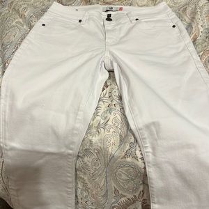 Cabi skinny jeans white